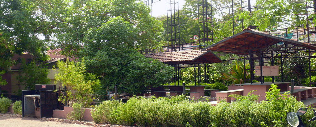 College laboratory with modern equipment